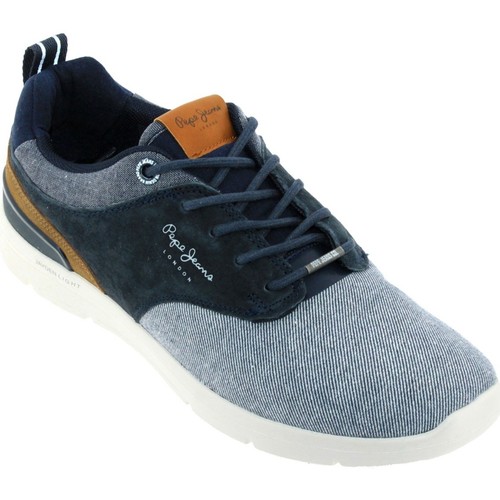 Schuhe Herren Sneaker Low Pepe jeans Pms30432 Blau