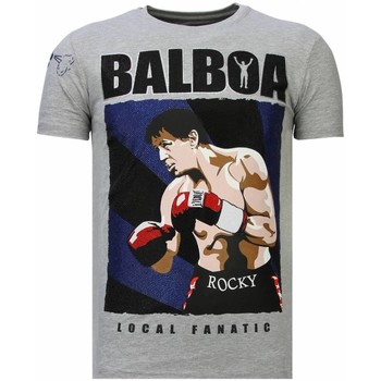 Kleidung Herren T-Shirts Local Fanatic Balboa Strass Grau