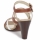 Schuhe Damen Sandalen / Sandaletten Karine Arabian JOLLY Cognac / Beige / Weiss