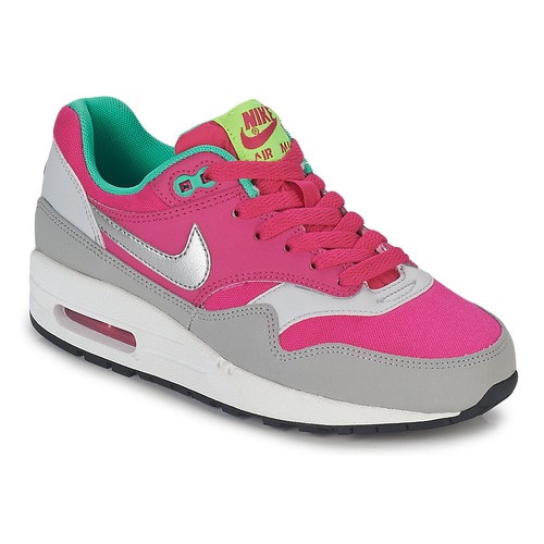 Schuhe Mädchen Sneaker Low Nike AIR MAX 1 ENFANT Grau / Rosa