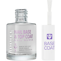 Beauty Damen Bases & Topcoats  Rimmel London Nail Nurse Care Base & Top Coat 5 In 1 