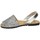 Schuhe Damen Sandalen / Sandaletten Avarca Cayetano Ortuño  Silbern