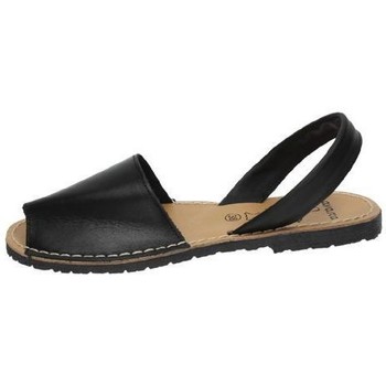 Schuhe Damen Sandalen / Sandaletten Avarca Cayetano Ortuño Menorquinas negras NEGRO