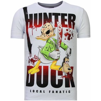 Kleidung Herren T-Shirts Local Fanatic Hunter Duck Strass Weiss