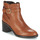 Schuhe Damen Low Boots André FRENCHY Braun