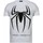 Kleidung Herren T-Shirts Local Fanatic The Beast Spider Strass Weiss
