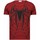 Kleidung Herren T-Shirts Local Fanatic The Beast Spider Strass Rot