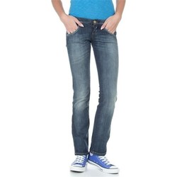 Kleidung Damen Straight Leg Jeans Lee Lynn L38418HD blau
