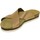 Schuhe Damen Pantoffel Amoa Scarpe Gold
