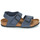 Schuhe Jungen Sandalen / Sandaletten Birkenstock NEW YORK Blau
