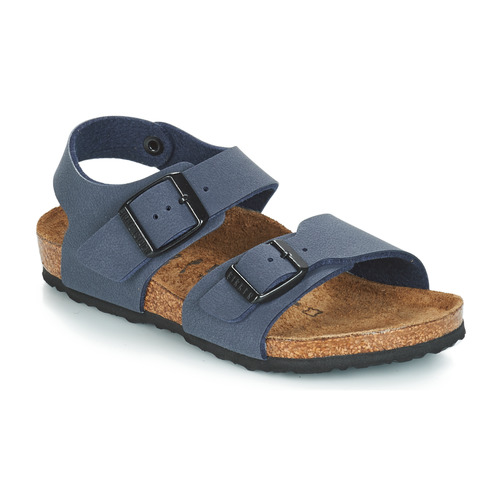 Schuhe Jungen Sandalen / Sandaletten Birkenstock NEW YORK Blau