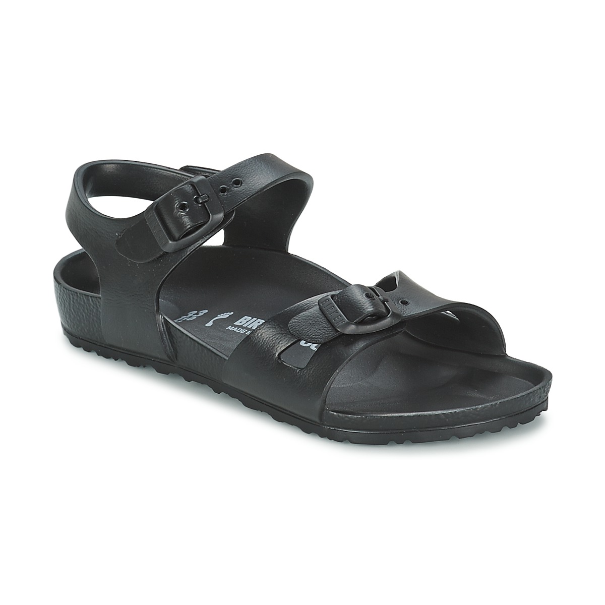 Schuhe Kinder Sandalen / Sandaletten BIRKENSTOCK RIO EVA Schwarz