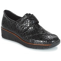 Schuhe Damen Derby-Schuhe Rieker DERBIA Schwarz