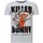 Kleidung Herren T-Shirts Local Fanatic Killer Bunny Strass Weiss