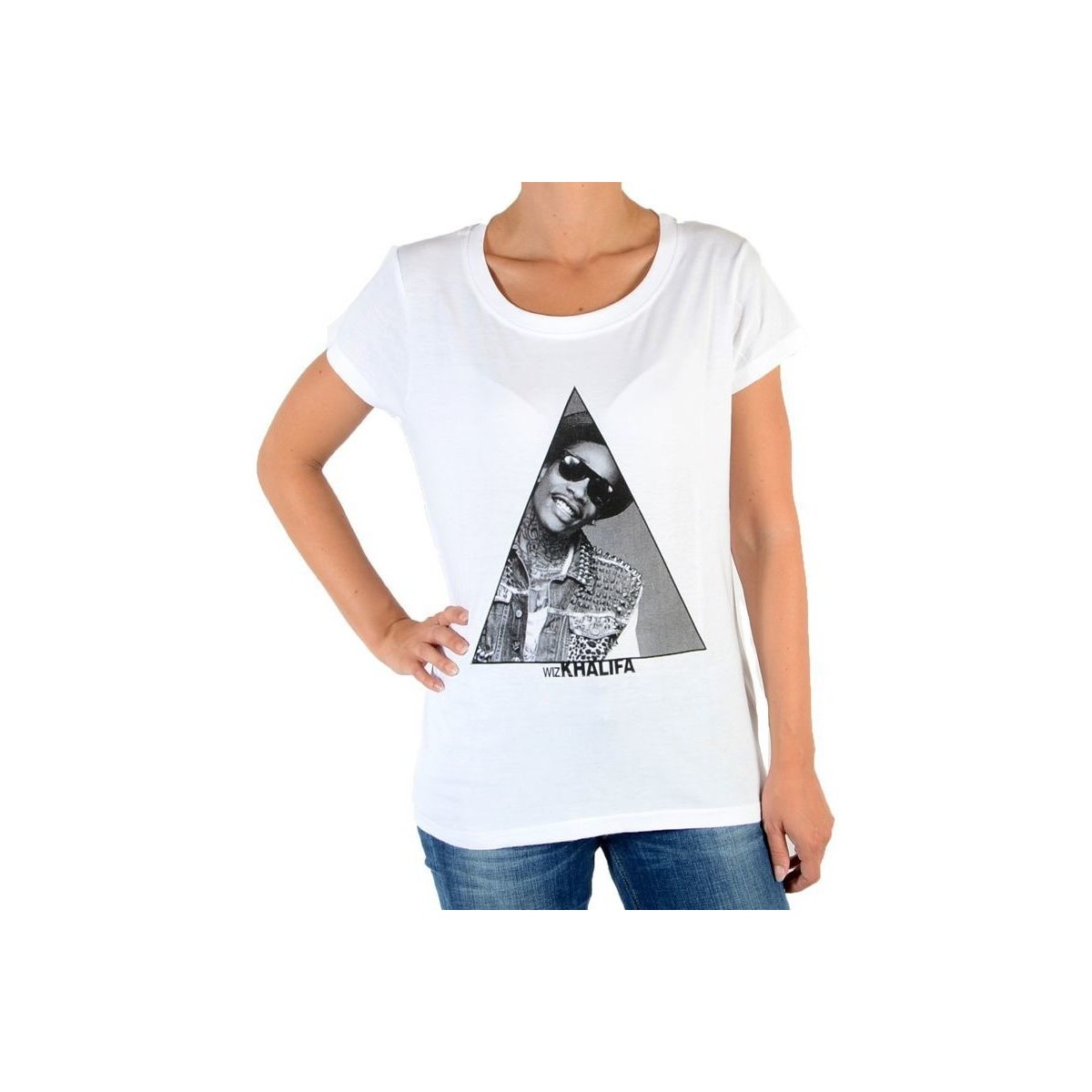 Kleidung Damen T-Shirts & Poloshirts Eleven Paris 32628 Weiss