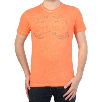 Kleidung Herren T-Shirts Geographical Norway 79849 Orange
