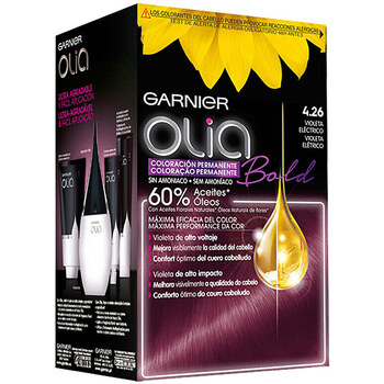 Beauty Haarfärbung Garnier Olia Coloración Permanente 4,26-violeta Eléctrico 