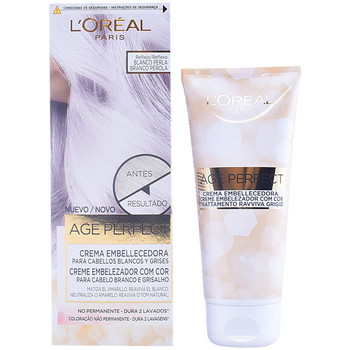 L'oréal  Accessoires Haare Age Perfect Crema Embellecedora Con Color 01-blanco Perla