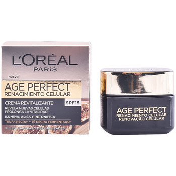 Beauty Damen gezielte Gesichtspflege L'oréal Age Perfect Renacimiento Celular Spf15 Crema Día 