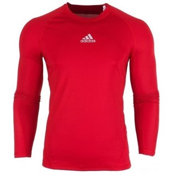 Kleidung Herren T-Shirts adidas Originals Alphaskin LS Rot