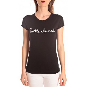 Kleidung Damen T-Shirts Little Marcel t-shirt tokyo corde noir Schwarz