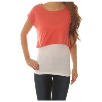 Kleidung Damen Tops / Blusen Vero Moda Shorty Wide Top Rosa