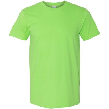 Kleidung Herren T-Shirts Gildan Soft-Style Limette