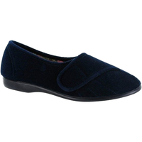 Schuhe Damen Hausschuhe Gbs Audrey Velcro Blau