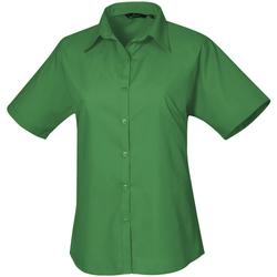 Kleidung Damen Hemden Premier PR302 Smaragdgrün