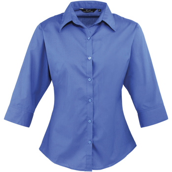 Kleidung Damen Hemden Premier Poplin Blau
