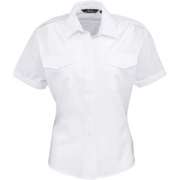 Kleidung Damen Hemden Premier PR312 Weiß