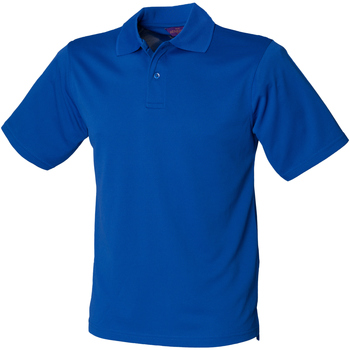 Kleidung Herren Polohemden Henbury HB475 Blau