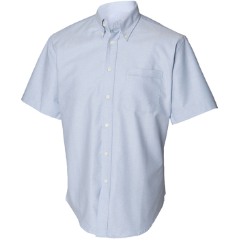 Kleidung Herren Kurzärmelige Hemden Henbury HB515 Blau