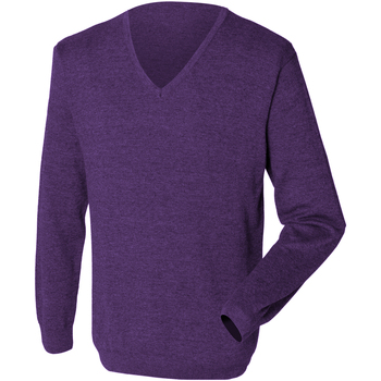 Kleidung Herren Pullover Henbury 12 Gauge Violett