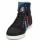 Schuhe Sneaker High hummel TEN STAR HIGH CANVAS Schwarz / Blau / Rot
