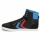 Schuhe Sneaker High hummel TEN STAR HIGH CANVAS Schwarz / Blau / Rot