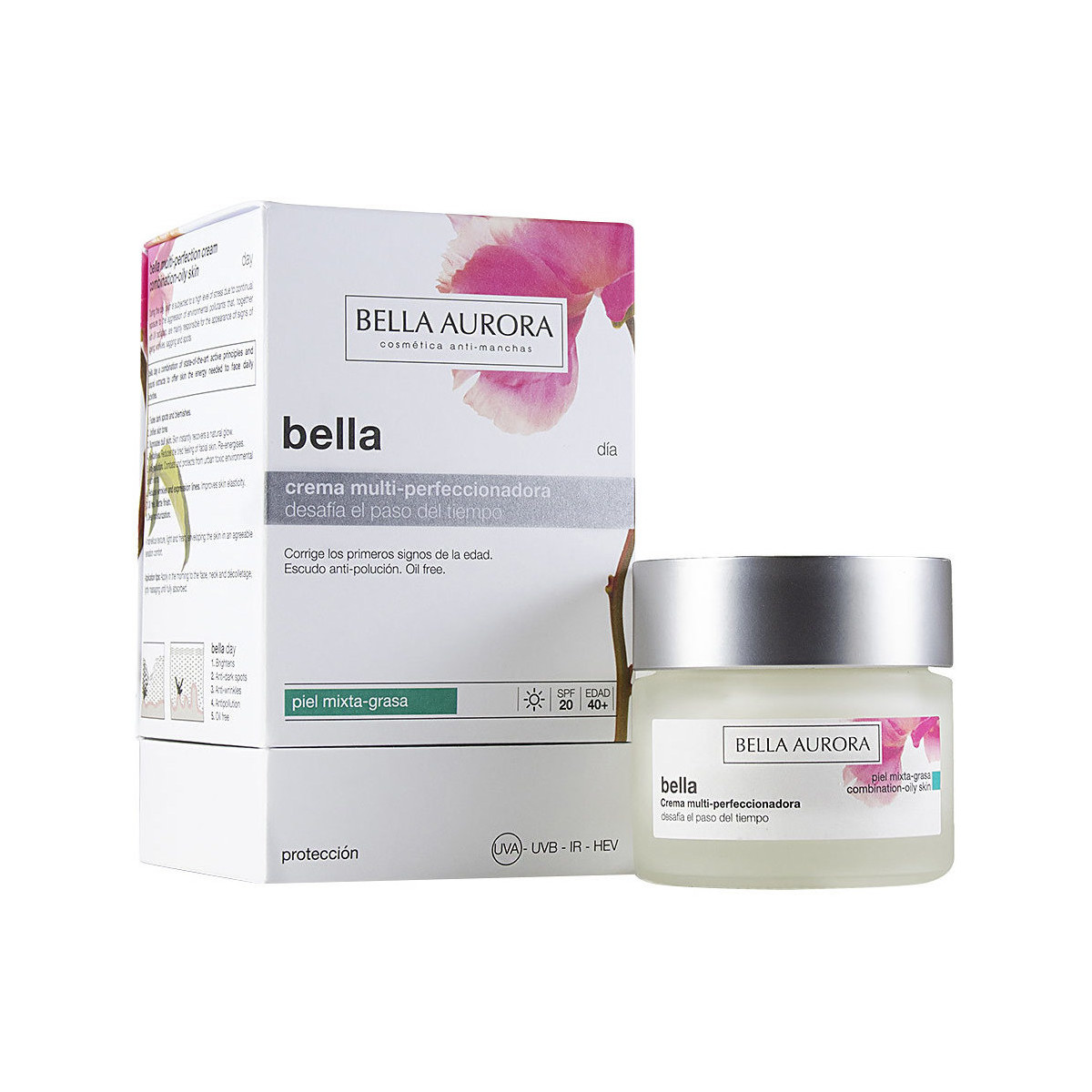 Beauty Damen Anti-Aging & Anti-Falten Produkte Bella Aurora Bella Dia Multi-perfeccionadora Piel Mixta/grasa Spf20 