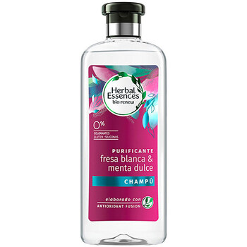 Beauty Shampoo Herbal Essence Bio Renew Champú Purificante Con Fresa Blanca & Menta Dulce 