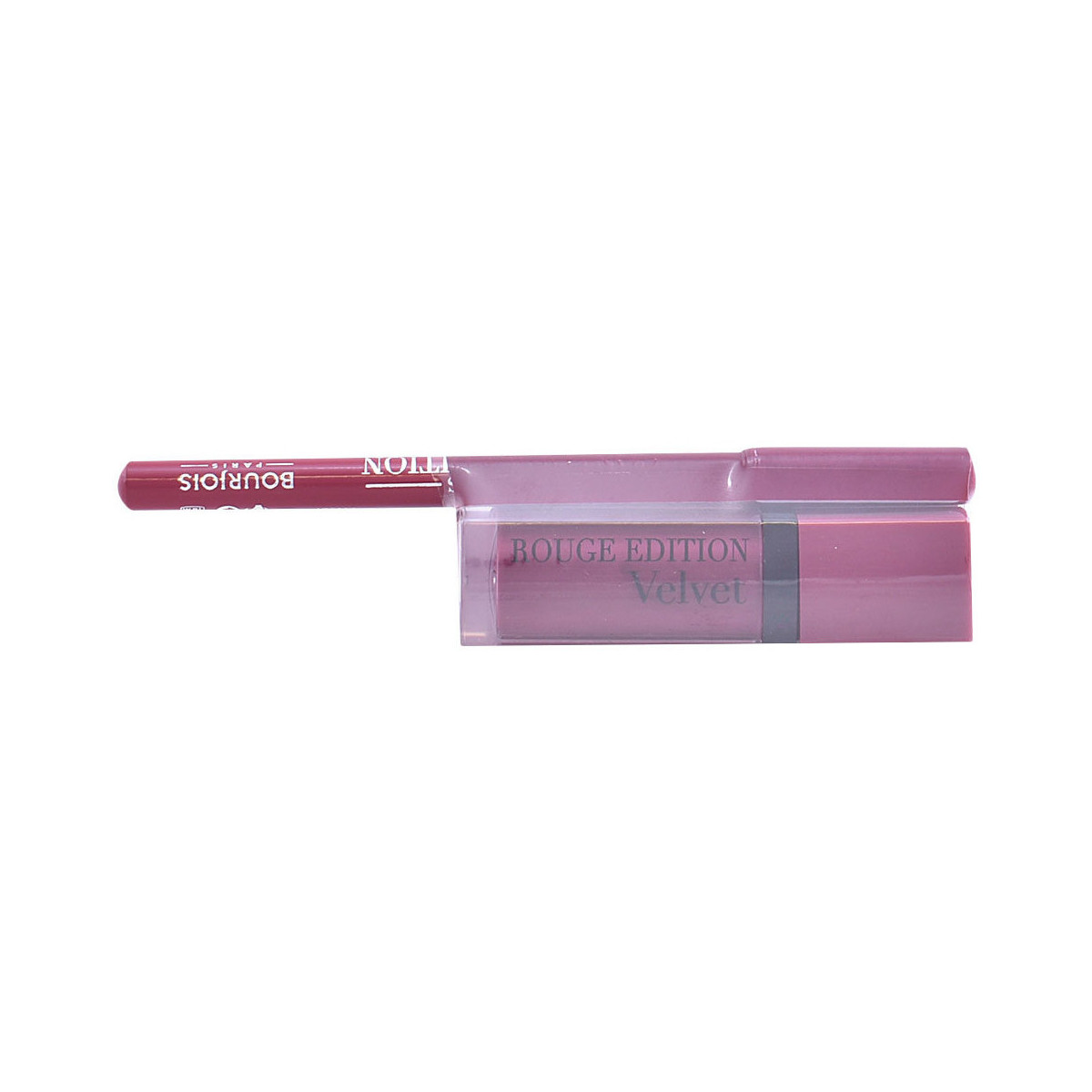Beauty Damen Lippenstift Bourjois Rouge Edition Velvet Lipstick 14+contour Lipliner 5 