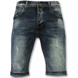Kleidung Herren Shorts / Bermudas True Rise Jeans Bermuda Kurze Jeans Blau