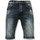 Kleidung Herren 3/4 Hosen & 7/8 Hosen True Rise Jeans Bermuda Kurze Jeans Blau