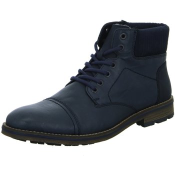 Schuhe Herren Stiefel Rieker F552415 Blau