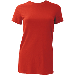 Kleidung Damen T-Shirts Bella + Canvas BE6004 rot