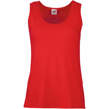 Kleidung Damen Tops Fruit Of The Loom 61376 Rot