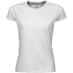 Kleidung Damen T-Shirts Tee Jays Cool Dry Weiß