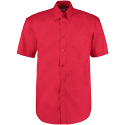 Kleidung Herren Kurzärmelige Hemden Kustom Kit KK109 Rot