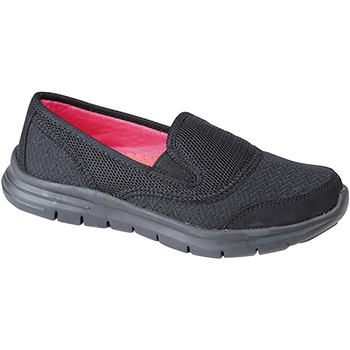 Schuhe Damen Slipper Dek  Schwarz