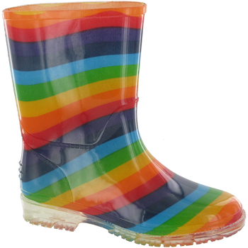 Schuhe Kinder Stiefel Cotswold PVC KIDS RAINBOW Multicolor