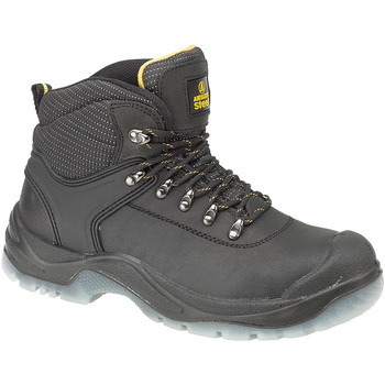 Schuhe Herren Stiefel Amblers FS199 (BLACK) Schwarz