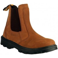 Schuhe Herren Boots Amblers FS131 SAFETY Braun